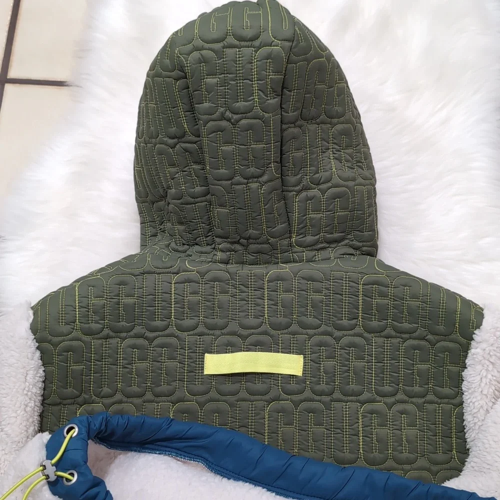 NWT UGG Iggy Sherpa Half Zip Pullover - Picture 15 of 16